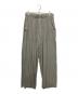 Graphpaper（グラフペーパー）の古着「Viscose Twill Baker Pant　ビスコース ツイル ベイカー パンツ」｜グレー