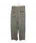 Graphpaper (グラフペーパー) Viscose Twill Baker Pant　ビスコース ツイル ベイカー パンツ グレー サイズ:FREE：6000円