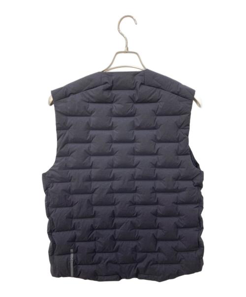 monobi（モノビ）MONOBI (モノビ) KIN NYLON LIGHT V-NECK DOWN VEST サイズ:Sの古着・服飾アイテム