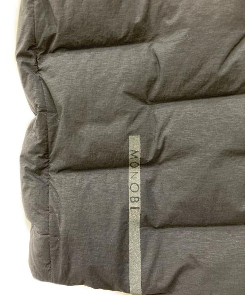 monobi（モノビ）MONOBI (モノビ) KIN NYLON LIGHT V-NECK DOWN VEST サイズ:Sの古着・服飾アイテム