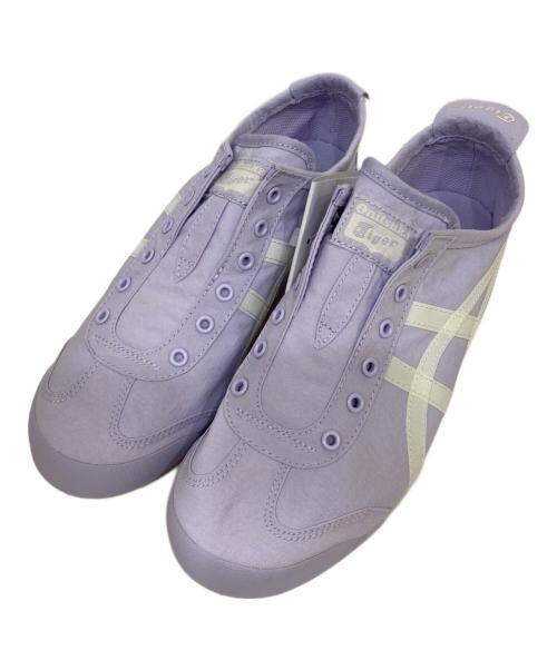 Onitsuka Tiger（オニツカタイガー）Onitsuka Tiger (オニツカタイガー) MEXICO 66 SLIP-ON パープル サイズ:24 未使用品の古着・服飾アイテム