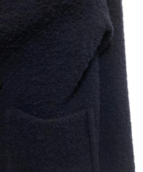 MACPHEE（マカフィー）MACPHEE (マカフィー) ブークレーボンディング ダブルブレストコート ネイビー サイズ:SIZE 36の古着・服飾アイテム