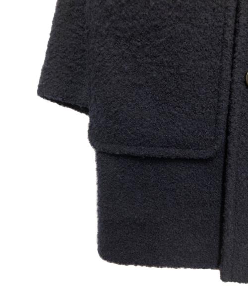 MACPHEE（マカフィー）MACPHEE (マカフィー) ブークレーボンディング ダブルブレストコート ネイビー サイズ:SIZE 36の古着・服飾アイテム