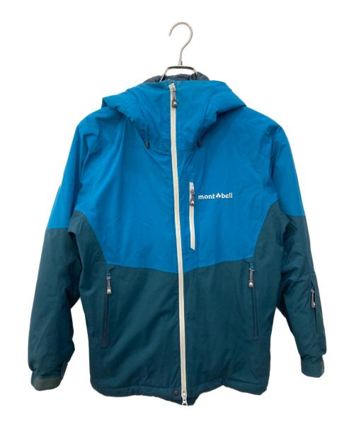 mont-bell（モンベル）mont-bell (モンベル) パウダーホップパーカ ブルー サイズ:Sの古着・服飾アイテム