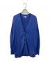 23区（ニジュウサンク）の古着「【洗える】シルクコットン カーディガン」｜ブルー