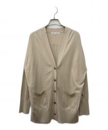 23区（ニジュウサンク）の古着「【洗える】コンフォートストレッチ カーディガン」｜ベージュ