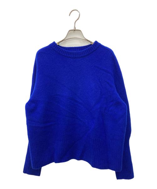 Spick and Span（スピック＆スパン）Spick and Span (スピックアンドスパン) ロングリブプルオーバー ブルー サイズ:FREEの古着・服飾アイテム