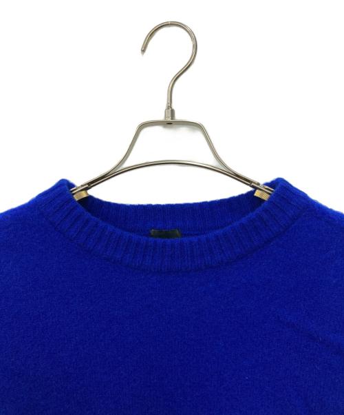 Spick and Span（スピック＆スパン）Spick and Span (スピックアンドスパン) ロングリブプルオーバー ブルー サイズ:FREEの古着・服飾アイテム
