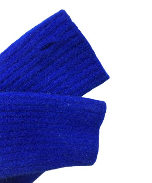 Spick and Span（スピック＆スパン）Spick and Span (スピックアンドスパン) ロングリブプルオーバー ブルー サイズ:FREEの古着・服飾アイテム