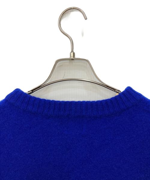 Spick and Span（スピック＆スパン）Spick and Span (スピックアンドスパン) ロングリブプルオーバー ブルー サイズ:FREEの古着・服飾アイテム