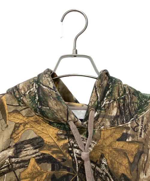 stussy（ステューシー）stussy (ステューシー) Realtree Pullover Hoodie ベージュ サイズ:XLの古着・服飾アイテム