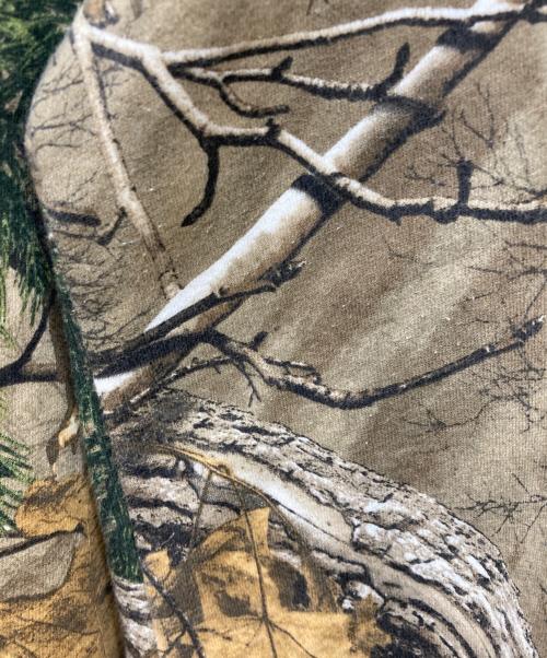 stussy（ステューシー）stussy (ステューシー) Realtree Pullover Hoodie ベージュ サイズ:XLの古着・服飾アイテム