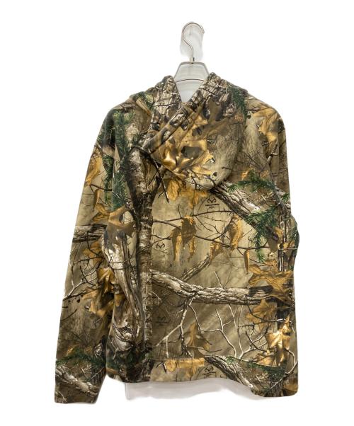 stussy（ステューシー）stussy (ステューシー) Realtree Pullover Hoodie ベージュ サイズ:XLの古着・服飾アイテム