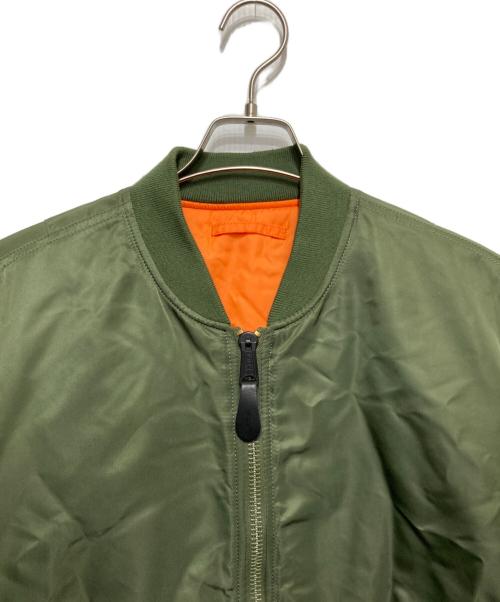 ALPHA（アルファ）ALPHA (アルファ) MA-1 CORE SPEC JACKET グリーン サイズ:XLの古着・服飾アイテム