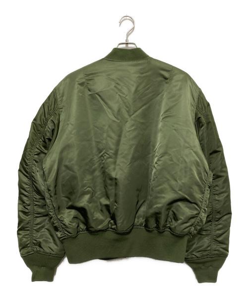 ALPHA（アルファ）ALPHA (アルファ) MA-1 CORE SPEC JACKET グリーン サイズ:XLの古着・服飾アイテム