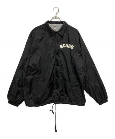 SCARS ナイロンジャケット ブラック XL コーチジャケット　レア 中古・古着通販】United Sports HEAD LINE (ユナイテッド・スポーツ