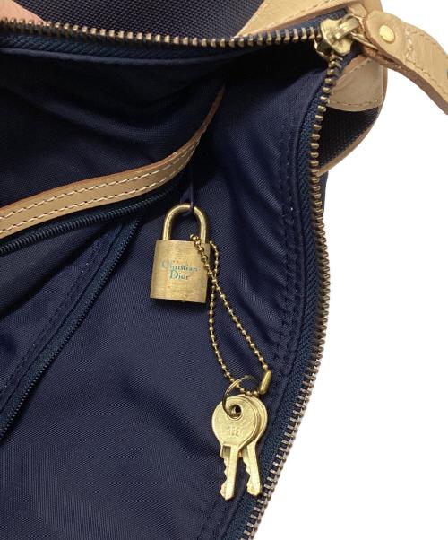 Christian Dior Sports（クリスチャン ディオールスポーツ）Christian Dior Sports (クリスチャン ディオールスポーツ) ボストンバッグ ネイビーの古着・服飾アイテム