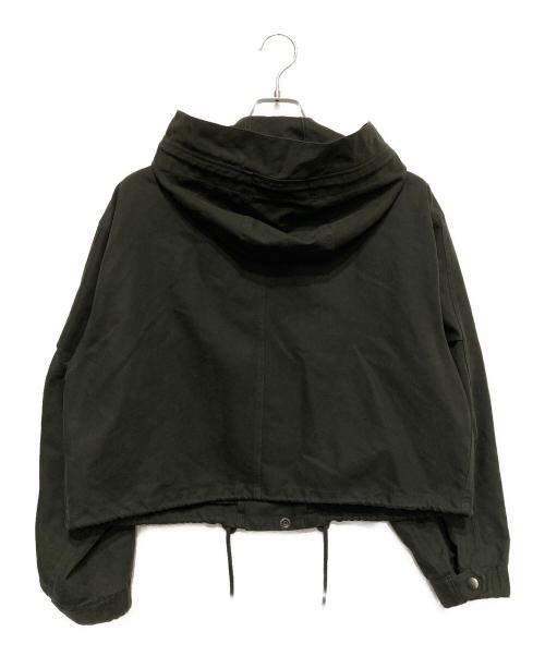 MACPHEE（マカフィー）MACPHEE (マカフィー) コットンダブルクロス フーデッドブルゾン グリーン サイズ:SIZE 36の古着・服飾アイテム