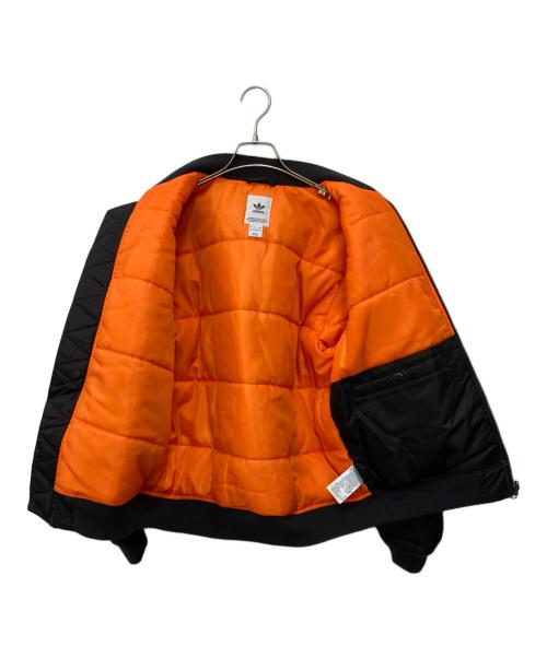 adidas（アディダス）adidas (アディダス) Bomber Padded JKT ブラック サイズ:Ｌの古着・服飾アイテム