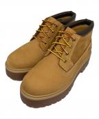 Timberlandティンバーランド）の古着「プレミアム ウォータープルーフ プラットフォーム チャッカ WHEAT NUBUCK」｜ベージュ