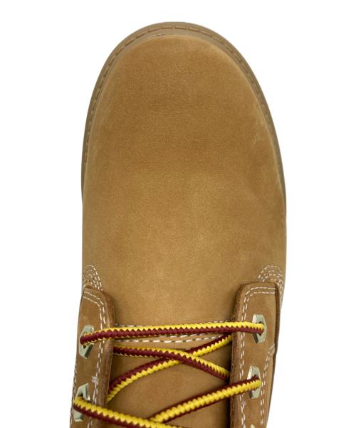 Timberland（ティンバーランド）Timberland (ティンバーランド) プレミアム ウォータープルーフ プラットフォーム チャッカ WHEAT NUBUCK ベージュ サイズ:23.5㎝の古着・服飾アイテム