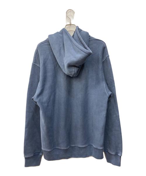 stussy（ステューシー）stussy (ステューシー) Smooth Stock Hoodie Pigment Dyed ネイビー サイズ:Ｌの古着・服飾アイテム