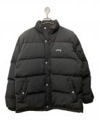 stussyステューシー）の古着「solid puffer jacket」｜ブラック