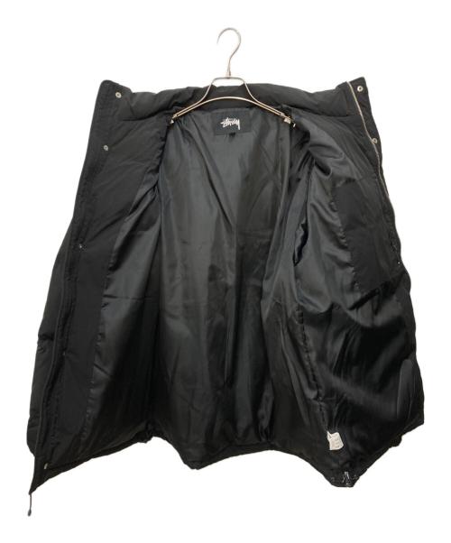 stussy（ステューシー）stussy (ステューシー) solid puffer jacket ブラック サイズ:Ｌの古着・服飾アイテム