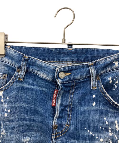 DSQUARED2（ディースクエアード）DSQUARED2 (ディースクエアード) Sexy Twist Jean ブルー サイズ:44の古着・服飾アイテム