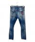 DSQUARED2 (ディースクエアード) Sexy Twist Jean ブルー サイズ:44：9000円