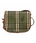 Burberry's (バーバリーズ) シャドーホースノヴァチェックショルダーバッグ グリーン：16000円