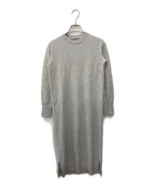 theory luxe（セオリーリュクス）の古着「ニットワンピース」｜グレー