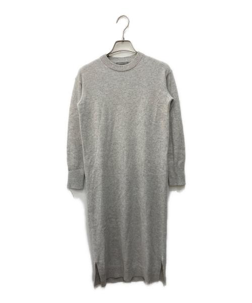 theory luxe（セオリーリュクス）theory luxe (セオリーリュクス) ニットワンピース グレー サイズ:32の古着・服飾アイテム