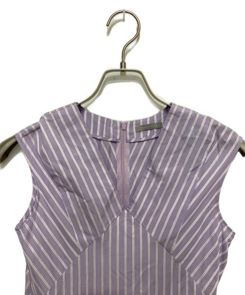 theory luxe（セオリーリュクス）theory luxe (セオリーリュクス) DEMMI STR ワンピース パープル サイズ:SIZE 32の古着・服飾アイテム