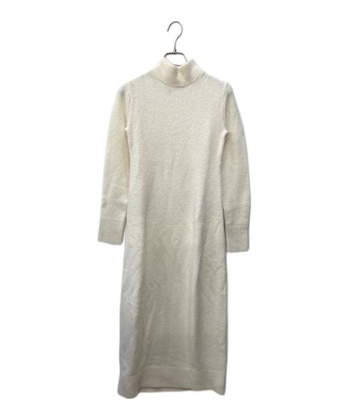 theory luxe（セオリーリュクス）theory luxe (セオリーリュクス) カシミヤ混ニットワンピース アイボリー サイズ:32の古着・服飾アイテム