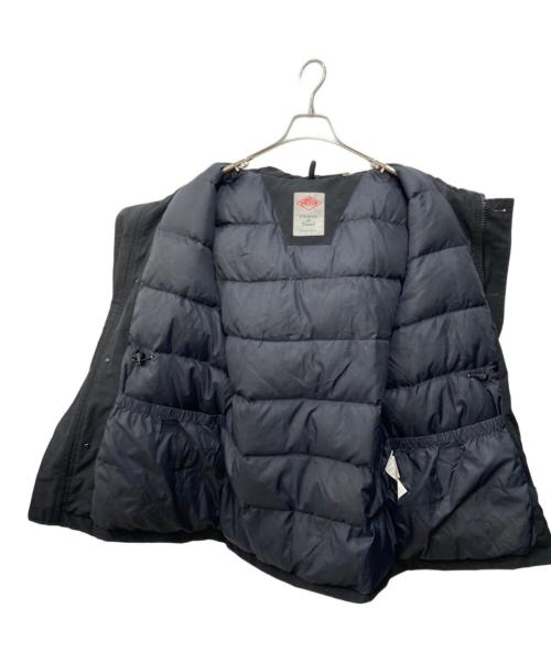 DANTON（ダントン）DANTON (ダントン) FAKE FUR HOODED DOWN JACKET ブラック サイズ:42の古着・服飾アイテム