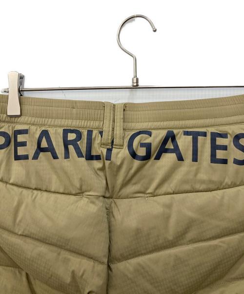 PEARLY GATES（パーリーゲイツ）PEARLY GATES (パーリーゲイツ) 中綿パンツ ベージュ サイズ:6の古着・服飾アイテム