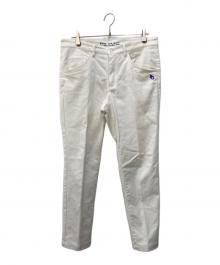 PEARLY GATES（パーリーゲイツ）の古着「ロングパンツ」｜ホワイト