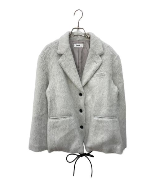 Snidel（スナイデル）Snidel (スナイデル) ベルテッドオーバーサイズジャケット グレーの古着・服飾アイテム