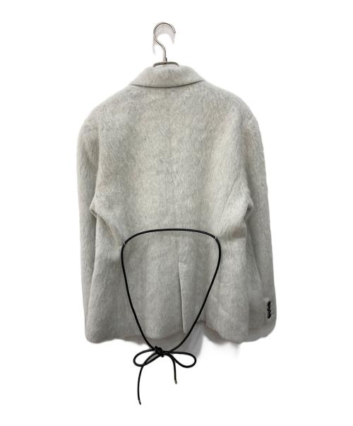 Snidel（スナイデル）Snidel (スナイデル) ベルテッドオーバーサイズジャケット グレーの古着・服飾アイテム