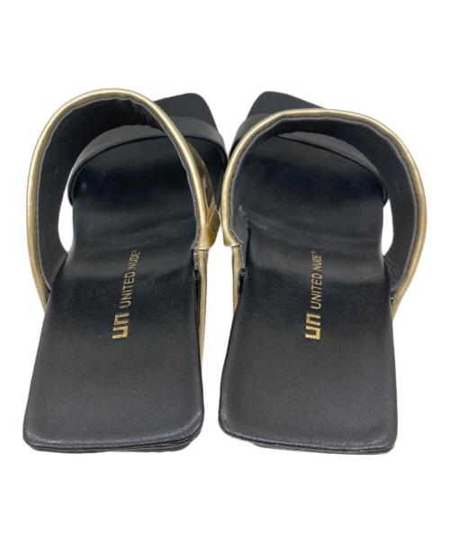 UNITED NUDE（ユナイテッドヌード）UNITED NUDE (ユナイテッドヌード) Loop Hi Mirror Gold ブラック サイズ:38の古着・服飾アイテム