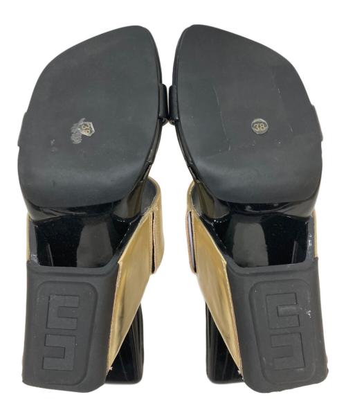 UNITED NUDE（ユナイテッドヌード）UNITED NUDE (ユナイテッドヌード) Loop Hi Mirror Gold ブラック サイズ:38の古着・服飾アイテム