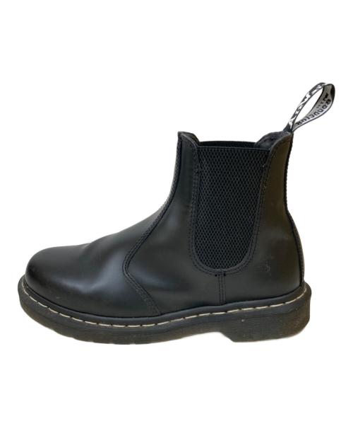 Dr.Martens（ドクターマーチン）Dr.Martens (ドクターマーチン) 【APAC限定】2976 ホワイトステッチ チェルシーブーツ ブラック サイズ:9の古着・服飾アイテム