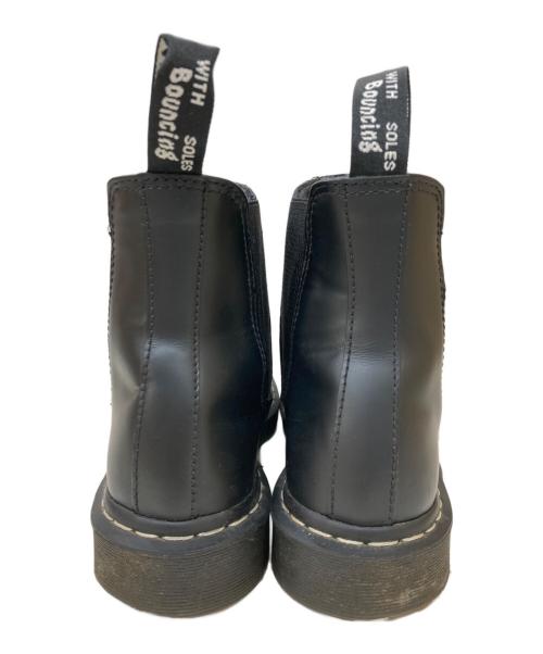 Dr.Martens（ドクターマーチン）Dr.Martens (ドクターマーチン) 【APAC限定】2976 ホワイトステッチ チェルシーブーツ ブラック サイズ:9の古着・服飾アイテム