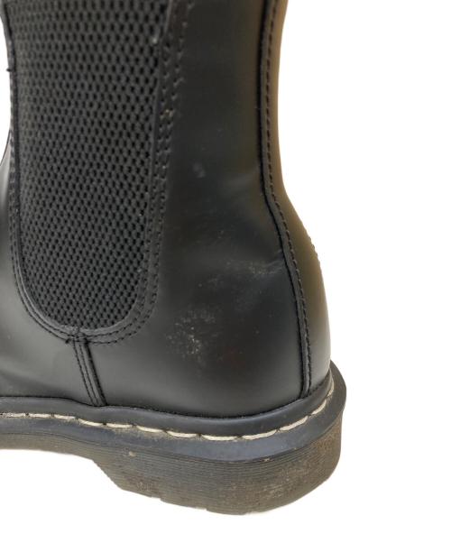 Dr.Martens（ドクターマーチン）Dr.Martens (ドクターマーチン) 【APAC限定】2976 ホワイトステッチ チェルシーブーツ ブラック サイズ:9の古着・服飾アイテム