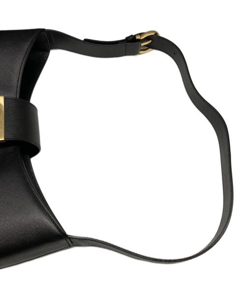 Salvatore Ferragamo（サルヴァトーレ フェラガモ）Salvatore Ferragamo (サルヴァトーレ フェラガモ) ガンチーニワンショルダーバッグ ブラックの古着・服飾アイテム