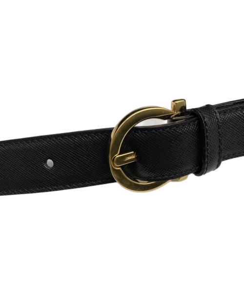 Salvatore Ferragamo（サルヴァトーレ フェラガモ）Salvatore Ferragamo (サルヴァトーレ フェラガモ) ガンチーニワンショルダーバッグ ブラックの古着・服飾アイテム
