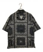 THE NORTH FACEザ ノース フェイス）の古着「S/S ALOHA Vent SHIRT　エスエス アロハ ベント シャツ」｜ブラック