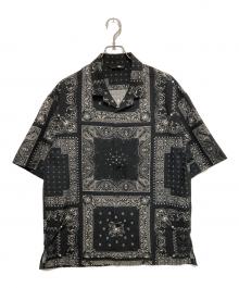 THE NORTH FACE（ザ ノース フェイス）の古着「S/S ALOHA Vent SHIRT　エスエス アロハ ベント シャツ」｜ブラック