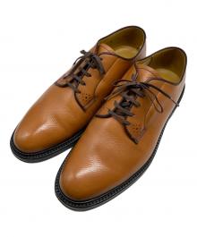 REGAL（リーガル）の古着「グレインレザー外羽根レザーシューズ」｜ブラウン